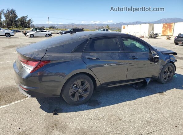 5NPLM4AG3NH077556 2022 HYUNDAI ELANTRA Серый Задняя правая четверть