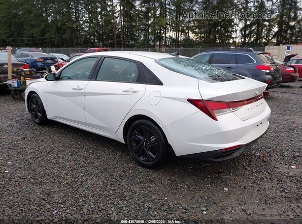 5NPLM4AG7NH053129 2022 HYUNDAI ELANTRA White Tył lewy