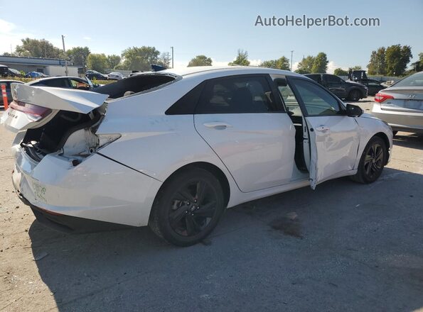5NPLM4AG7NH080136 2022 HYUNDAI ELANTRA White Rear right