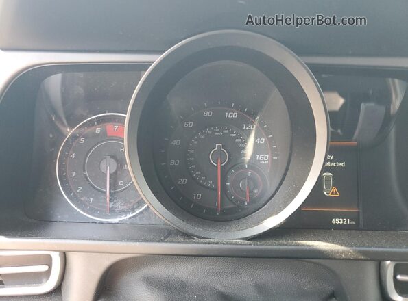 5NPLM4AG7NH080136 2022 HYUNDAI ELANTRA White Instrument cluster view