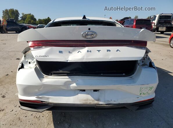 5NPLM4AG7NH080136 2022 HYUNDAI ELANTRA White Rear view