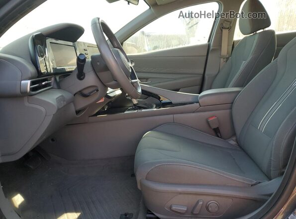 5NPLN4AG1NH082025 2022 HYUNDAI ELANTRA Gray Vista interior delantera