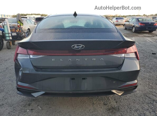 5NPLN4AG1NH082025 2022 HYUNDAI ELANTRA Gray Vista trasera