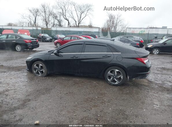 5NPLN4AG4NH075313 2022 HYUNDAI ELANTRA Черный Панорамный вид салона 360°