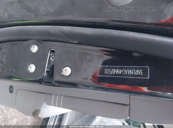 5NPLN4AG4NH075313 2022 HYUNDAI ELANTRA Черный Вид подкапотного пространства