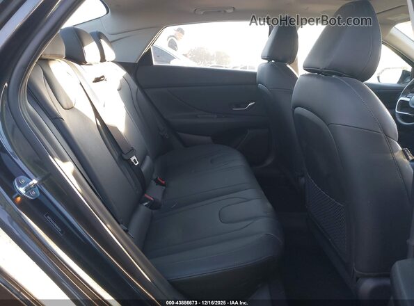 5NPLP4AG3NH069237 2022 HYUNDAI ELANTRA Gray Vista de la etiqueta del VIN