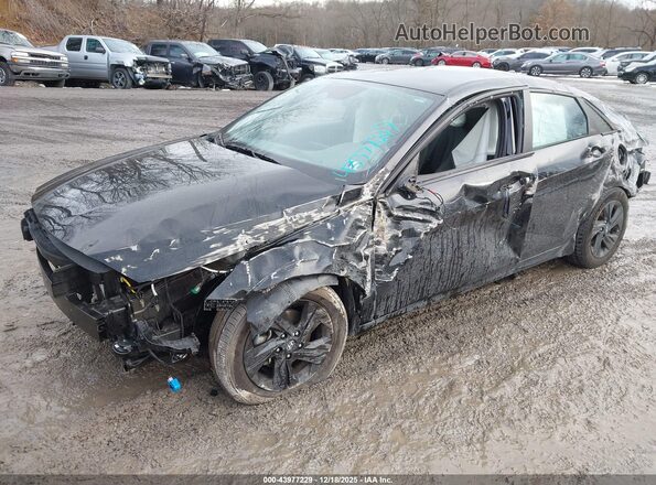5NPLS4AG0NH079903 2022 HYUNDAI ELANTRA Black Front left