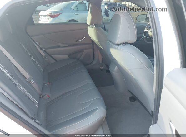 5NPLS4AG4PH097940 2023 HYUNDAI ELANTRA White Vista de la etiqueta del VIN