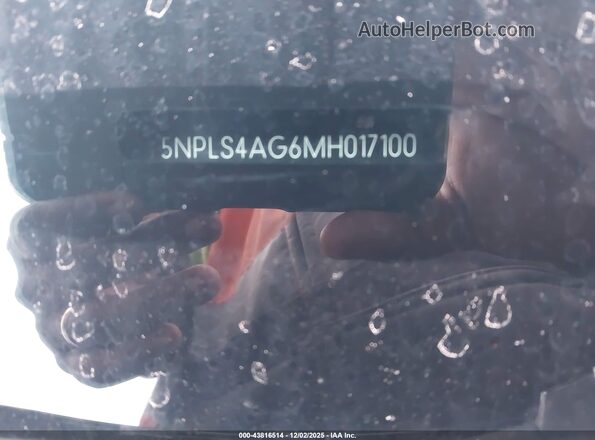 5NPLS4AG6MH017100 2021 HYUNDAI ELANTRA Black 