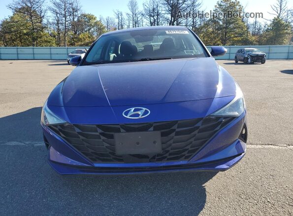 5NPLS4AG7NH082118 2022 HYUNDAI ELANTRA Blue Vista frontal