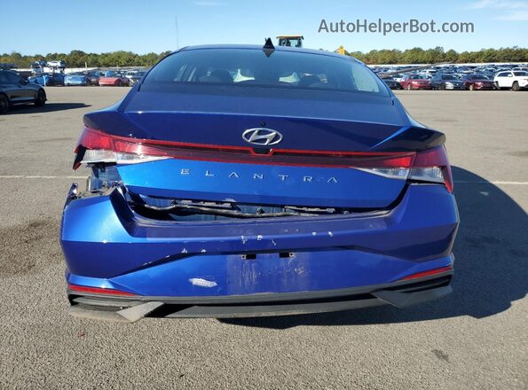 5NPLS4AG7NH082118 2022 HYUNDAI ELANTRA Blue Vista trasera