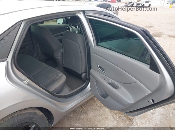 5NPLS4AG8MH007409 2021 HYUNDAI ELANTRA Silver VIN կոդի պիտակի տեսք