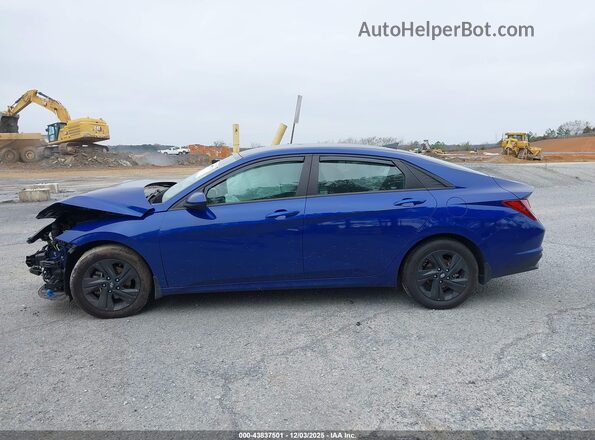 5NPLS4AG8NH057311 2022 HYUNDAI ELANTRA Blue 360 interior view