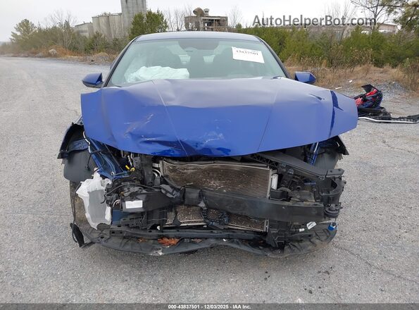 5NPLS4AG8NH057311 2022 HYUNDAI ELANTRA Blue Instrument cluster view
