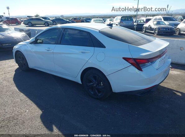 5NPLS4AG9NH080631 2022 HYUNDAI ELANTRA White Rear left