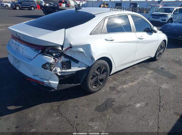 5NPLS4AG9NH080631 2022 HYUNDAI ELANTRA White Rear right