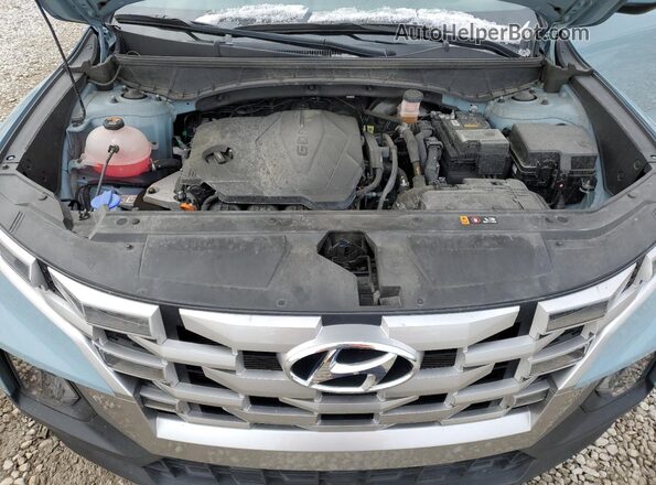 5NTJADAEXRH095400 2024 HYUNDAI SANTA Blue ძრავის განყოფილების ხედი