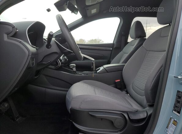 5NTJADAEXRH095400 2024 HYUNDAI SANTA Blue წინა სალონის ხედი