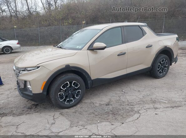 5NTJBDAE2PH074745 2023 HYUNDAI SANTA CRUZ Cream Передня ліва чверть