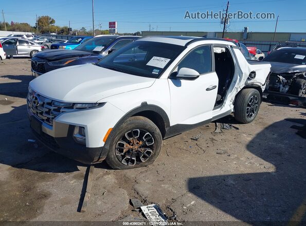5NTJC4AE2NH018072 2022 HYUNDAI SANTA CRUZ Белый Передняя левая четверть