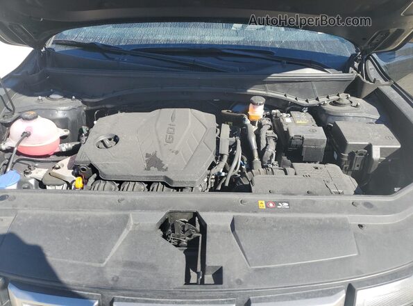 5NTJC4DE5SH132297 2025 HYUNDAI SANTA Black ძრავის განყოფილების ხედი