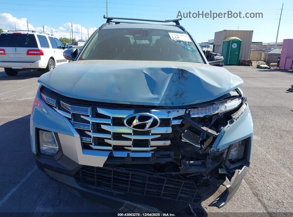 5NTJCDAE5NH002268 2022 HYUNDAI SANTA CRUZ Light Blue Front view