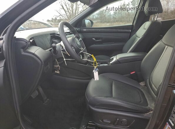 5NTJCDAF2RH094597 2024 HYUNDAI SANTA Black Widok wnętrza z przodu
