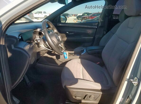 5NTJDDAFXNH007178 2022 HYUNDAI SANTA Blue Widok wnętrza z przodu