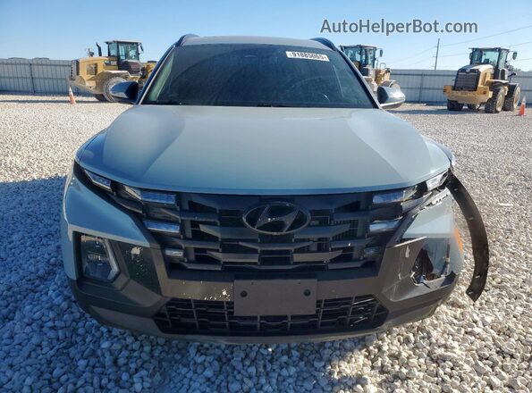 5NTJDDAFXNH007178 2022 HYUNDAI SANTA Blue Widok z przodu