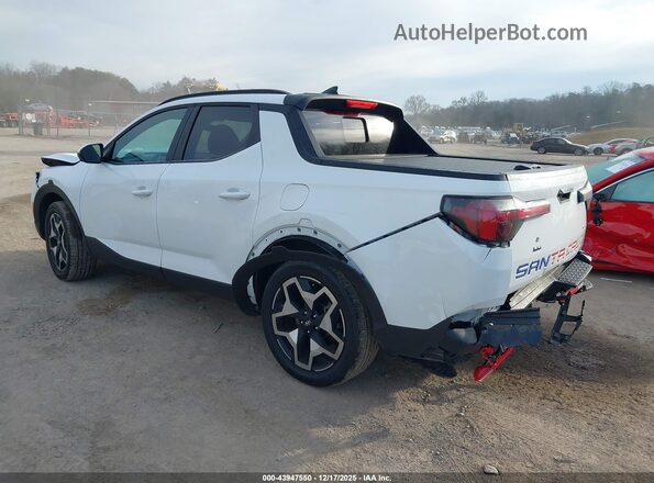 5NTJEDAF2NH032668 2022 HYUNDAI SANTA CRUZ White Задня ліва чверть