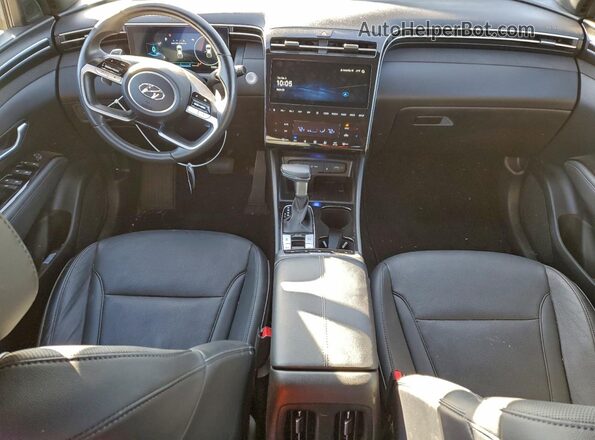 5NTJEDAF9RH080318 2024 HYUNDAI SANTA Tan Dashboard view