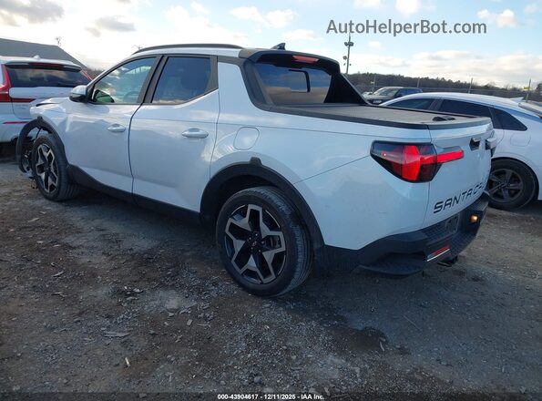 5NTJEDAFXNH013379 2022 HYUNDAI SANTA CRUZ White Հետևի ձախ