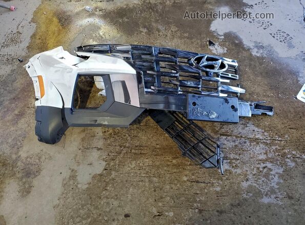 5NTJEDAFXNH029047 2022 HYUNDAI SANTA Белый Вид подкапотного пространства