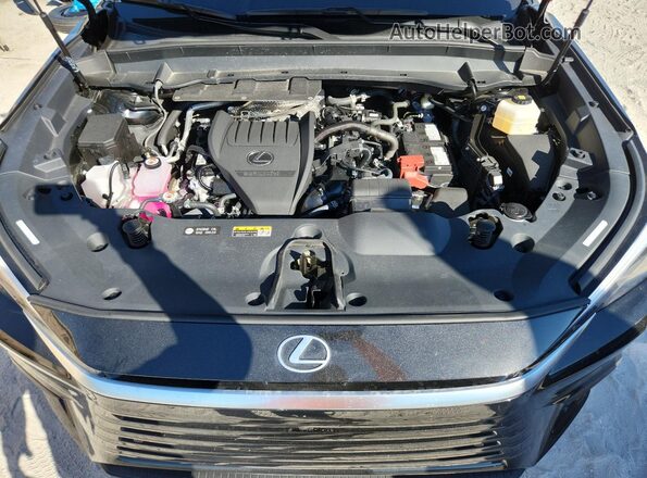 5TDAAAA60SS016581 2025 LEXUS TX Black Engine compartment view