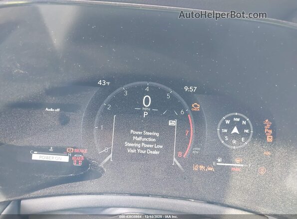 5TDAAAA64SS013182 2025 LEXUS TX 350 Silver Vista de los asientos traseros