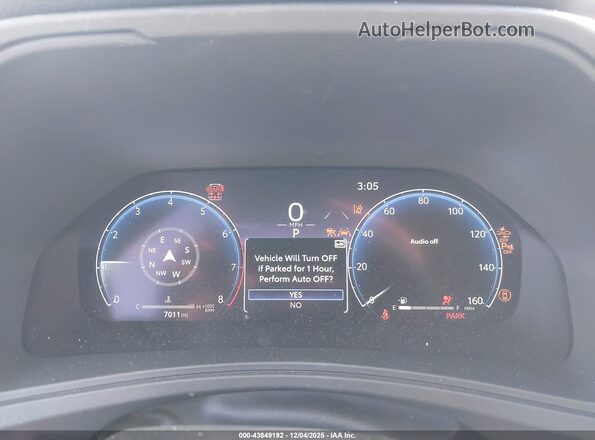 5TDAAAB52SS098271 2025 TOYOTA GRAND HIGHLANDER Blue უკანა სავარძლების ხედი
