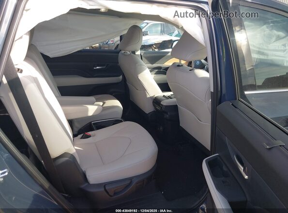 5TDAAAB52SS098271 2025 TOYOTA GRAND HIGHLANDER Blue VIN კოდის სტიკერის ხედი