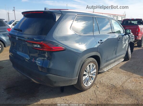 5TDAAAB52SS098271 2025 TOYOTA GRAND HIGHLANDER Blue უკანა მარჯვენა