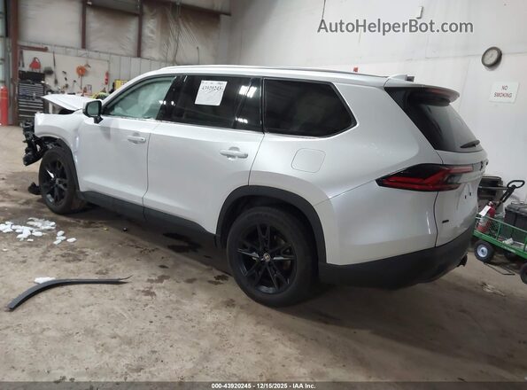 5TDAAAB54SS096392 2025 TOYOTA GRAND HIGHLANDER White Trasero izquierdo
