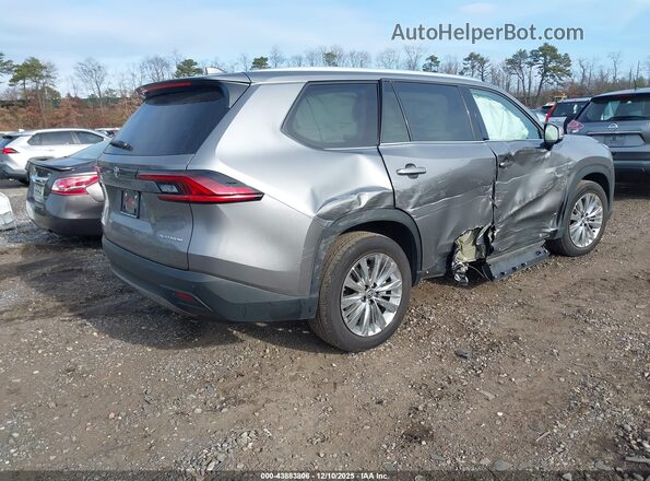 5TDAAAB5XSS072663 2025 TOYOTA GRAND HIGHLANDER Gray უკანა მარჯვენა