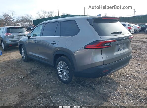 5TDAAAB5XSS072663 2025 TOYOTA GRAND HIGHLANDER Gray უკანა მარცხენა