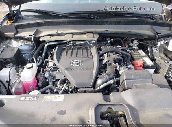 5TDAAAB5XSS072663 2025 TOYOTA GRAND HIGHLANDER Gray უკანა ხედი