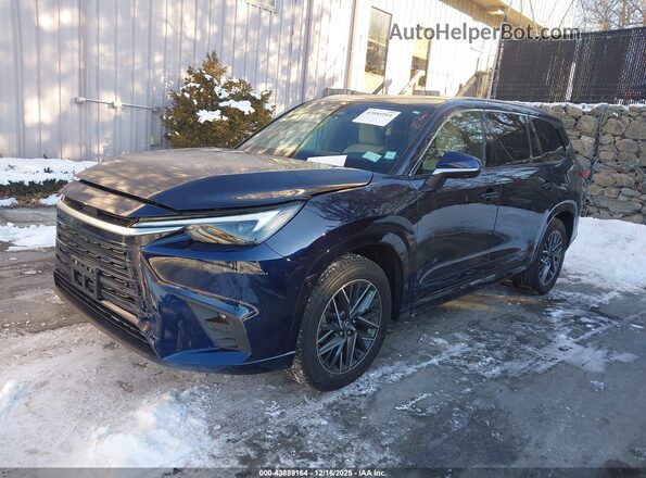 5TDAAAB63SS021465 2025 LEXUS TX 350 Blue წინა მარცხენა ხედი სამი მეოთხედიდან