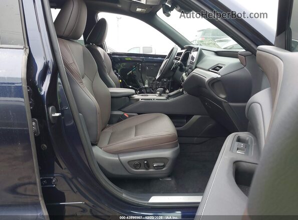 5TDAAAB66SS042505 2025 LEXUS TX 350 Dark Blue Вид салону спереду