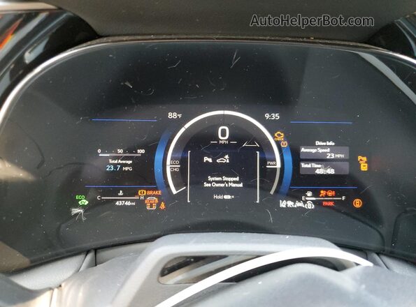 5TDABAB65RS001452 2024 LEXUS TX Серый Вид щитка приборов
