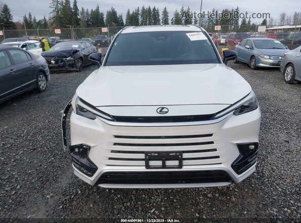 5TDABAB67SS012622 2025 LEXUS TX 500H White Вид щитка приладів
