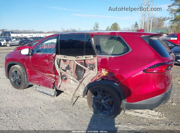5TDACAB50RS006868 2024 TOYOTA LIMITED Red Դիմացի տեսք