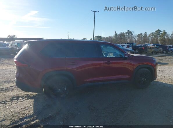 5TDACAB50RS006868 2024 TOYOTA LIMITED Red Սալոնի հետևի տեսք