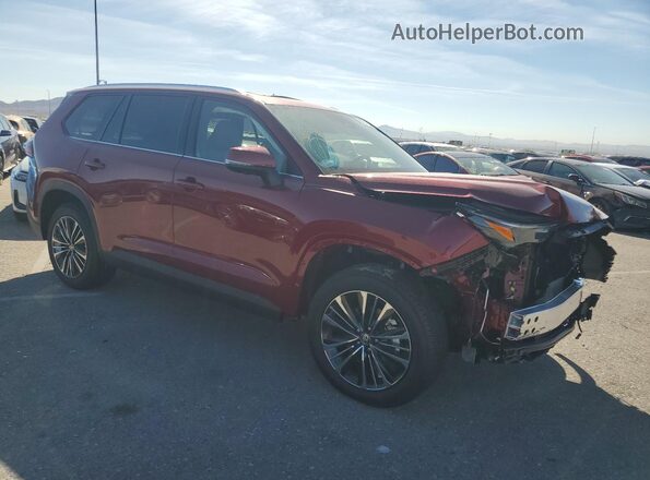 5TDADAB58SS025056 2025 TOYOTA LIMITED Красный Передняя правая четверть