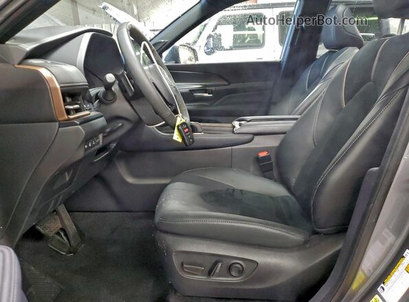5TDADAB59SS019198 2025 TOYOTA LIMITED Gray Widok wnętrza z przodu